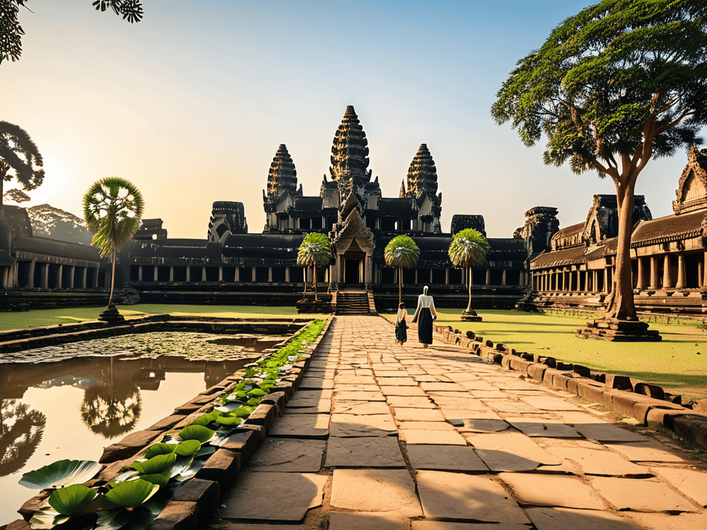 Angkor Wat Whimsy Guide temple scene