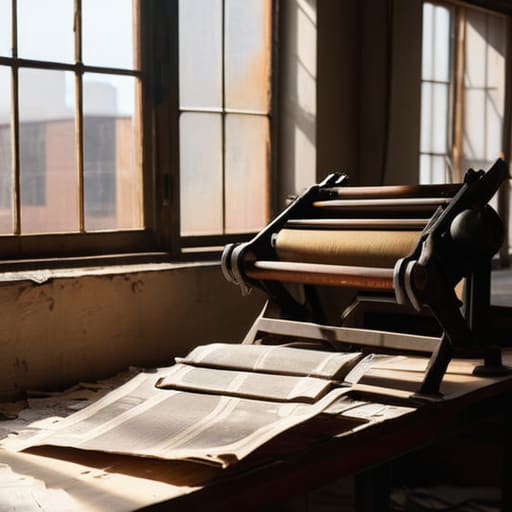 Reflecting on how the local newspaper disappeared.