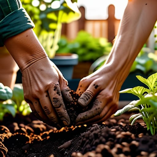 Cultivating Your Own Green Masterpiece through soil.